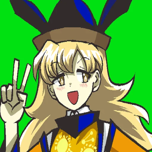 ✌️ Стикер «Touhou Project» для Telegram