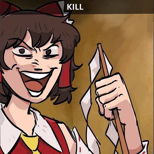 🔪 Стикер «Touhou Project» для Telegram