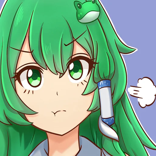 😤 Стикер «Touhou Project» для Telegram
