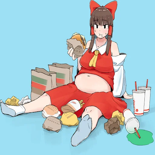🍔 Стикер «Touhou Project» для Telegram