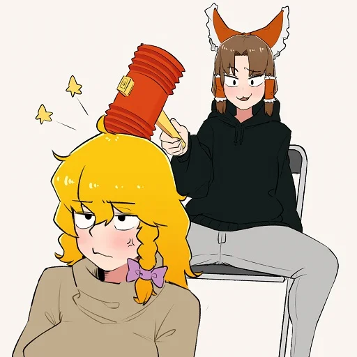 🔨 Стикер «Touhou Project» для Telegram