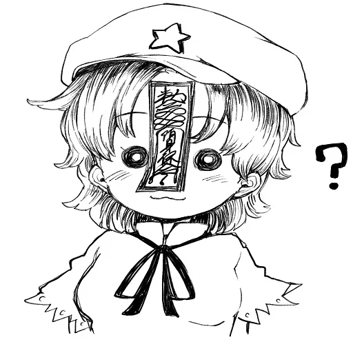 😕 Стикер «Touhou Project» для Telegram