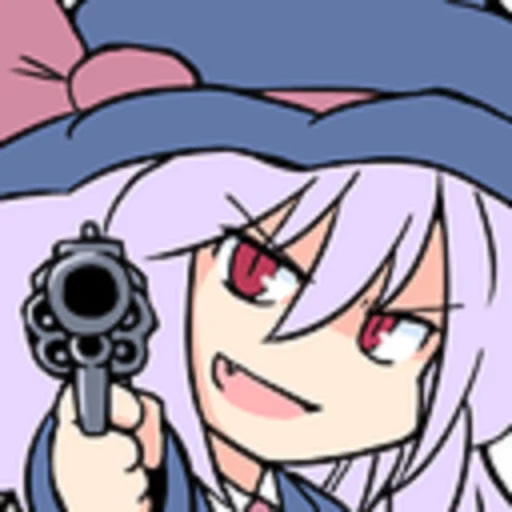 🔫 Стикер «Touhou Project» для Telegram