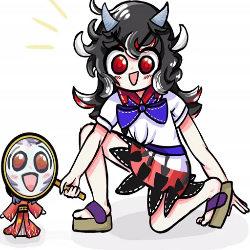 🔎 Стикер «Touhou Project» для Telegram