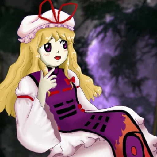 😮 Стикер «Touhou Project» для Telegram