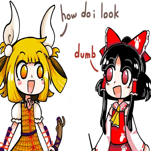 😦 Стикер «Touhou Project» для Telegram