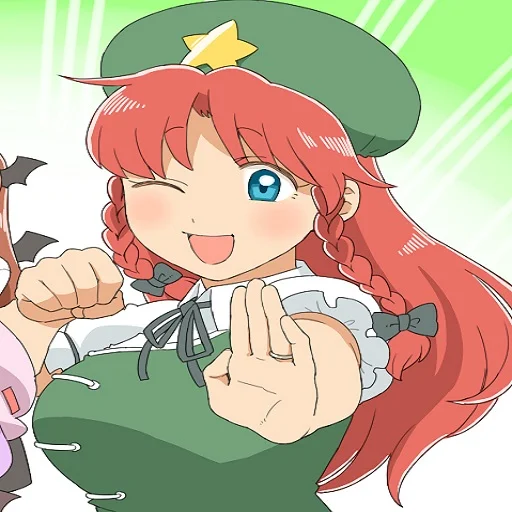 🇨🇳 Стикер «Touhou Project» для Telegram