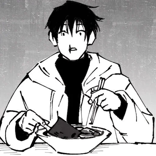 ✖️ Стикер «Toji Fushiguro Jujutsu Kaisen» для Telegram
