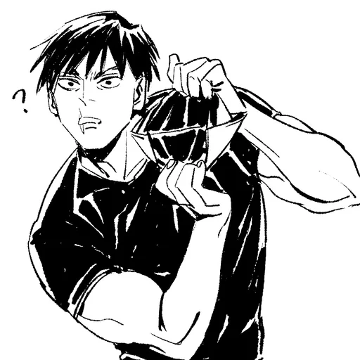 ✖️ Стикер «Toji Fushiguro Jujutsu Kaisen» для Telegram
