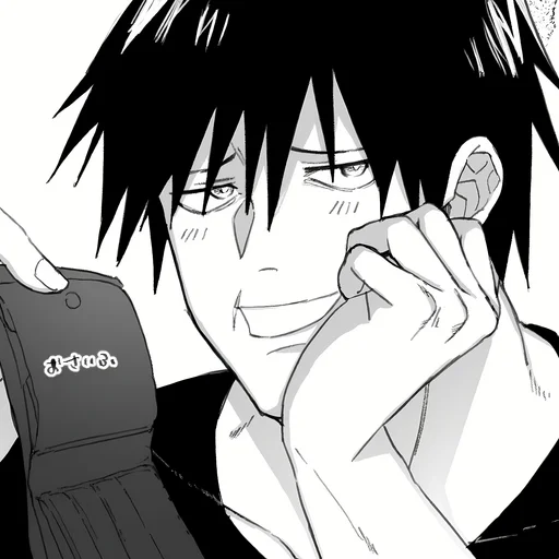 ✖️ Стикер «Toji Fushiguro Jujutsu Kaisen» для Telegram