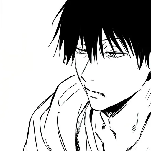 ✖️ Стикер «Toji Fushiguro Jujutsu Kaisen» для Telegram