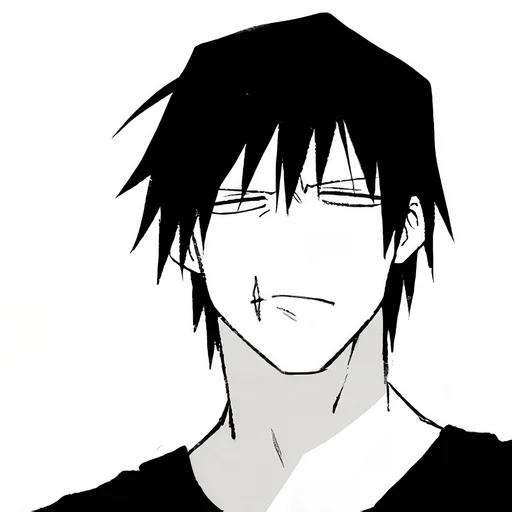 ✖️ Стикер «Toji Fushiguro Jujutsu Kaisen» для Telegram