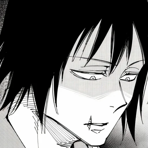 ✖️ Стикер «Toji Fushiguro Jujutsu Kaisen» для Telegram