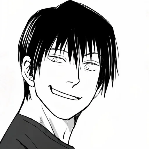 ✖️ Стикер «Toji Fushiguro Jujutsu Kaisen» для Telegram