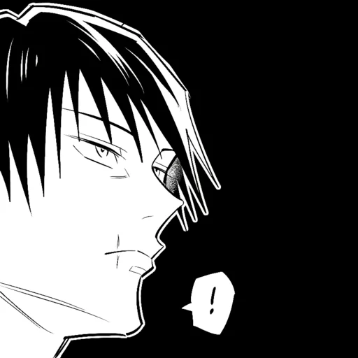 ✖️ Стикер «Toji Fushiguro Jujutsu Kaisen» для Telegram