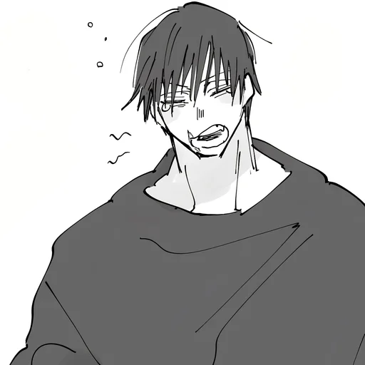 ✖️ Стикер «Toji Fushiguro Jujutsu Kaisen» для Telegram