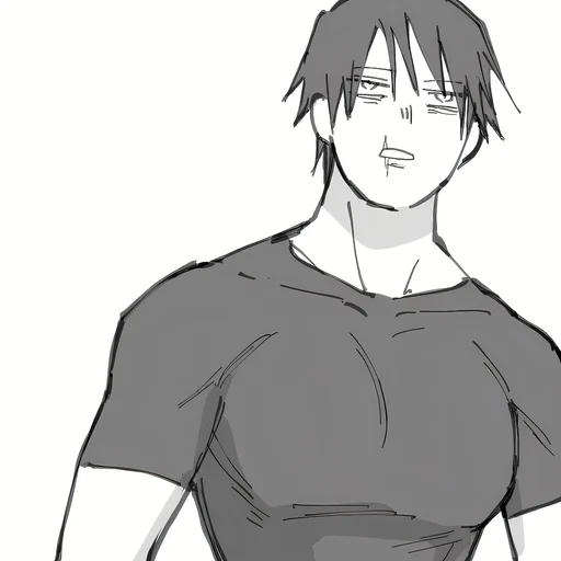 ✖️ Стикер «Toji Fushiguro Jujutsu Kaisen» для Telegram