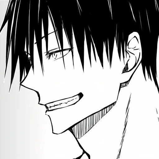 ✖️ Стикер «Toji Fushiguro Jujutsu Kaisen» для Telegram