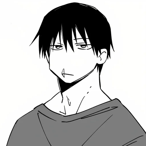 ✖️ Стикер «Toji Fushiguro Jujutsu Kaisen» для Telegram
