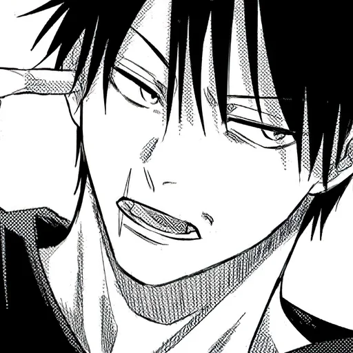 ✖️ Стикер «Toji Fushiguro Jujutsu Kaisen» для Telegram