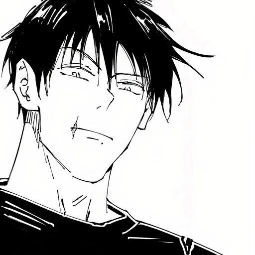 Стикерпак Toji Fushiguro Jujutsu Kaisen для Telegram