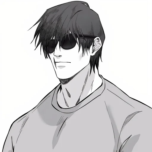 ✖️ Стикер «Toji Fushiguro Jujutsu Kaisen» для Telegram