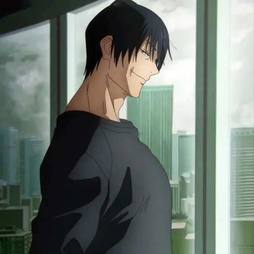 🥢 Стикер «Toji Fushiguro - Jujutsu Kaisen» для Telegram
