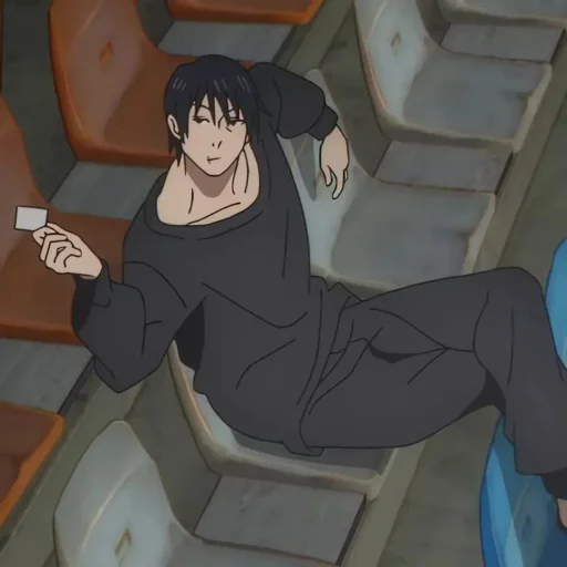 🥢 Стикер «Toji Fushiguro - Jujutsu Kaisen» для Telegram