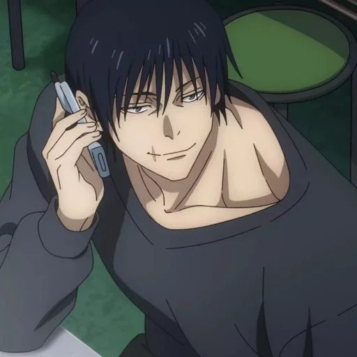 🥢 Стикер «Toji Fushiguro - Jujutsu Kaisen» для Telegram