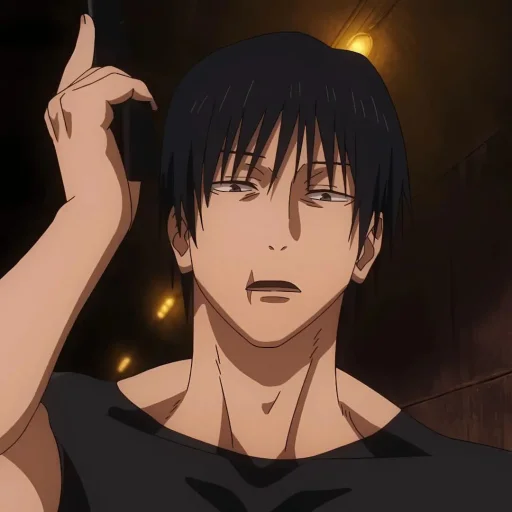 🥢 Стикер «Toji Fushiguro - Jujutsu Kaisen» для Telegram