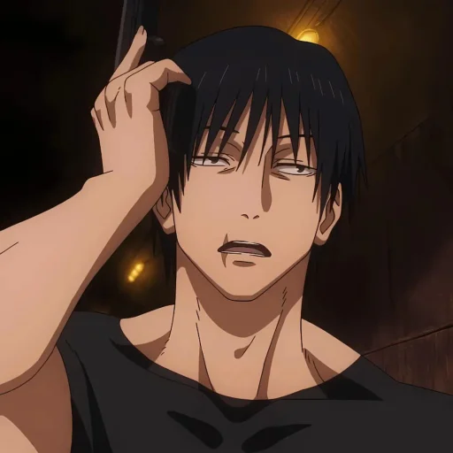 🥢 Стикер «Toji Fushiguro - Jujutsu Kaisen» для Telegram