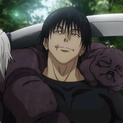 🥢 Стикер «Toji Fushiguro - Jujutsu Kaisen» для Telegram