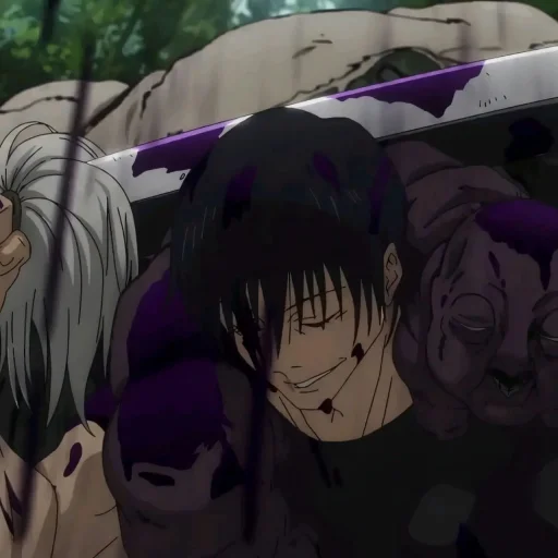 🥢 Стикер «Toji Fushiguro - Jujutsu Kaisen» для Telegram