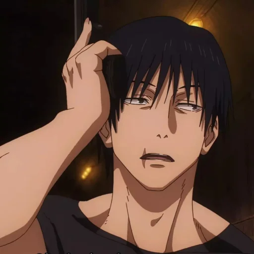 🥢 Стикер «Toji Fushiguro - Jujutsu Kaisen» для Telegram