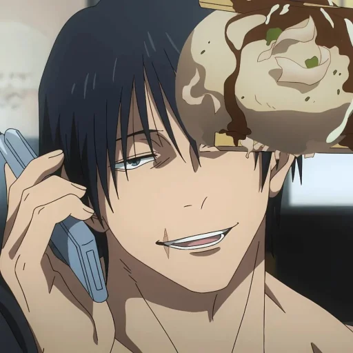 🥢 Стикер «Toji Fushiguro - Jujutsu Kaisen» для Telegram