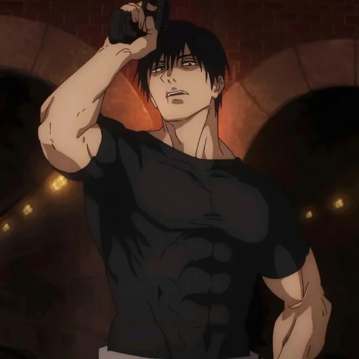 🥢 Стикер «Toji Fushiguro - Jujutsu Kaisen» для Telegram