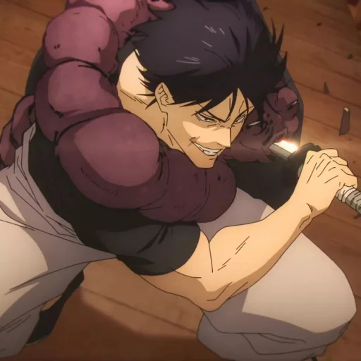 🥢 Стикер «Toji Fushiguro - Jujutsu Kaisen» для Telegram