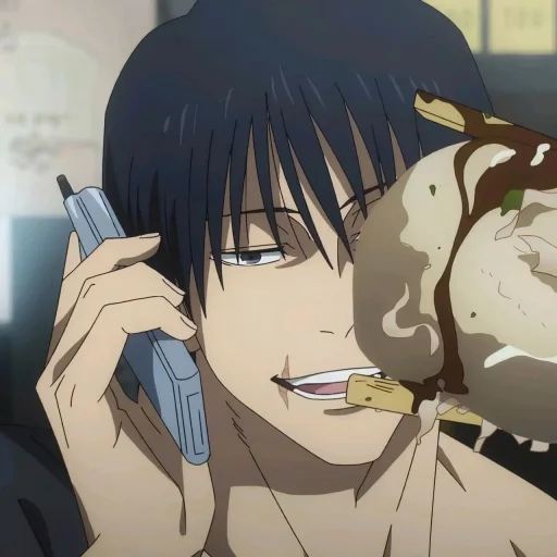 🥢 Стикер «Toji Fushiguro - Jujutsu Kaisen» для Telegram