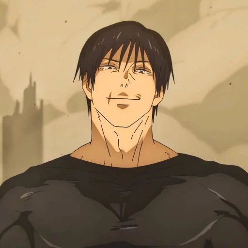 🥢 Стикер «Toji Fushiguro - Jujutsu Kaisen» для Telegram
