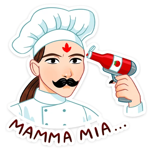 🧑‍🍳 Стикер «Токанава Тояма» для Telegram
