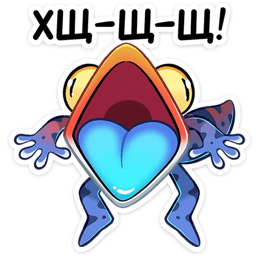 🦎 Стикер «Токи» для Telegram