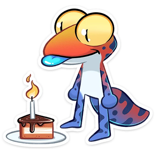 🍰 Стикер «Токи» для Telegram
