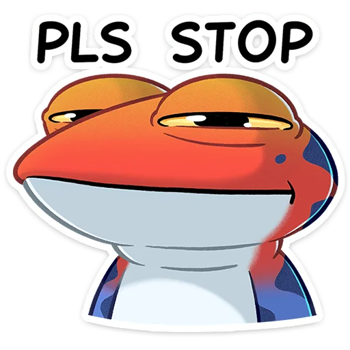 😑 Стикер «Токи» для Telegram