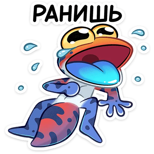😵 Стикер «Токи» для Telegram