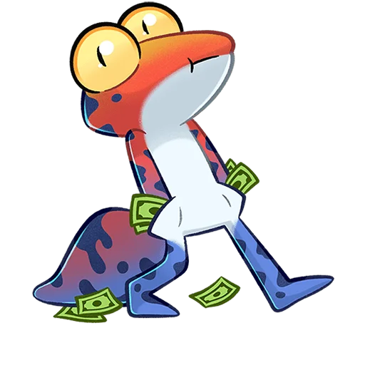 🤑 Стикер «Токи Без Текста» для Telegram