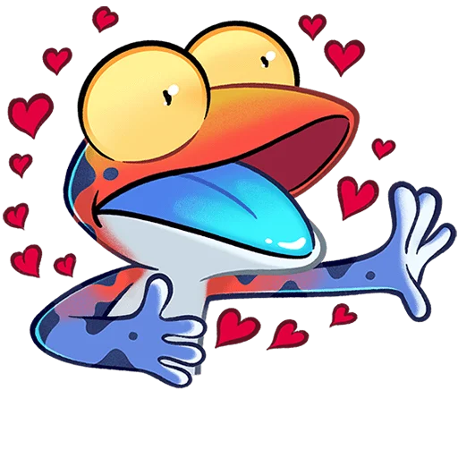 🥰 Стикер «Токи Без Текста» для Telegram