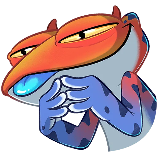 😈 Стикер «Токи Без Текста» для Telegram