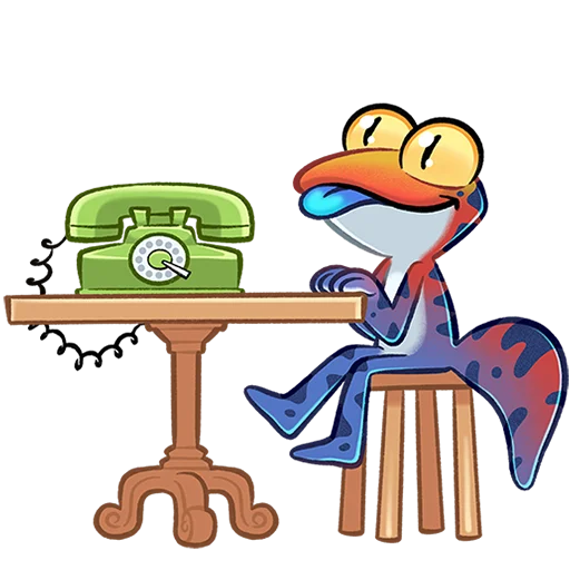 ☎️ Стикер «Токи Без Текста» для Telegram