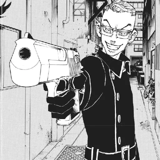 🔫 Стикер «Tokio gopniki» для Telegram