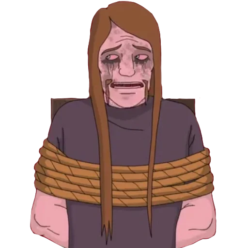 😿 Стикер «Toki Wartooth» для Telegram